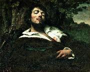 Gustave Courbet The Wounded Man oil